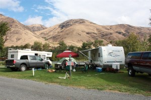 Our campsite