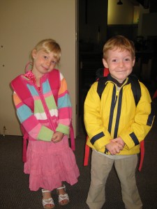 First day at preschool!