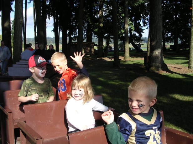 The Cousins on the train... The Cousins on the train...