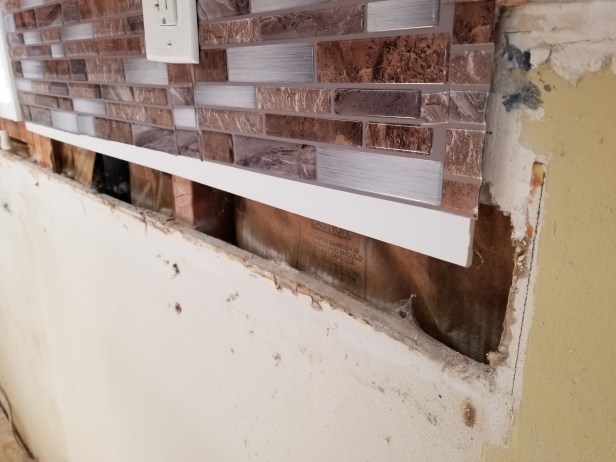 Removed backsplash