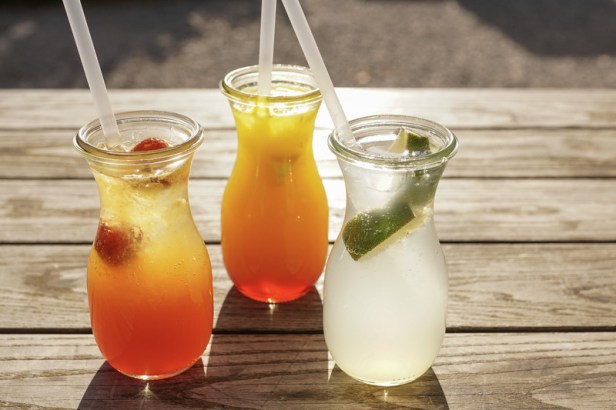Canva - Refreshing Drinks in Glasses